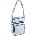 Handtasche mit blauen Streifen