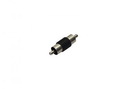 Adapter 1x Cinch (St.) - 1x Cinch (St.) black