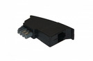 Adapter TAE-N (St.) - RJ11 6P4C (Bu.) black