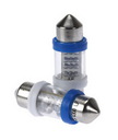 Soffittenlampen-Set mit 4 LED, blau 26671