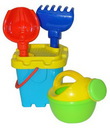Eimer Set Nr.264 : Eimer Burg klein 9 cm / 5 Teile
