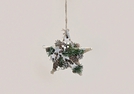 WEIHNACHTSSTERN Z.H.HOLZ/KUNSTST.24CM}