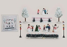 MINIATUR-WEIHN.FIG.-SET POLY/KUNSTST.12TLG