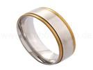 Edelstahlringe Edelstahlring Ringe Gold Dekor