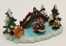 WEIHNACHTSSZ.EISLAEUFER A.TEICH POLY 19X11X10