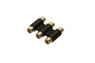 Adapter 3x Cinch (Bu.) - 3x Cinch (Bu.) gold black