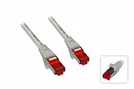 Patchkabel Cat6 S/STP 1,0 m grey