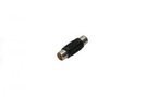 Adapter 1x Cinch (Bu.) - 1x Cinch (Bu.) black