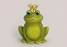 FROSCHKOENIG AUS TON 16X12X21CM