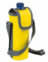 Umhaengekuehltasche f. 0,5l Flasche, gelb, ca. 20 x 7 cm