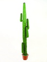 Mexikan. Kaktus grün im Zementtopf 230cm, Kunstpflanze