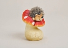IGEL AUF PILZ TON 14CM