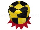 KH-007 Karnevalshut Fasching verrückter Hut aus Samt