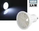 LED-Strahler McShine ''LS-140'' GU10, 230V, 1,4W, 24 SMD LED, 110Lm, weiß