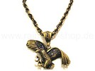 KHH-02 Hip Hop Kette - Adler messing