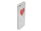Schutzhülle für Apple IPhone 5 , 5S ''Star-Case'' ® Bling Heart White