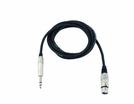 Kabel AXK-09 XLR-Kuppl./Klinke-St.st.0,9m