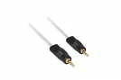 Kabel 1x 4p Klinke (St.) 3,5 stereo - 1x 4p Klinke (St.) 3,5 stereo gold 1,0 m