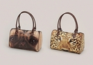 HANDTASCHE TIGER/HUND PU 2-F.S.35X16X22CM