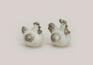 HAHN/HUHN KERAMIK 2-F.S.13X10X13CM
