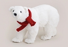 EISBAER WEISS KUNSTFELL KUNSTST.40X17X26CM
