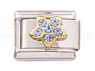 Italian Charm Glieder Armband Motive mit Stein