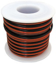 Lautsprecherkabel auf Spule 2x1,5mm², 5m rot/schw