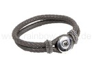 Chunks Beads Buttons Clicks Leder Armbänder