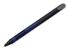 Kunststoffkugelschreiber mit blauschreibender Mine.