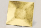 TABLETT GOLD KUNSTST.24X24CM