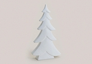 BAUM KERAMIK WEISS 16X4X30CM