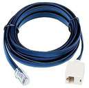 ISDN-Verlängerung 6m, Vollbelegt ISDN-Stecker