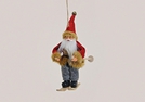 NIKOLAUS A.SKI Z.H.TEX/KUNSTST/HOLZ 18CM
