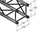 DECOLOCK DQ4-1000 4-Punkt-Traverse