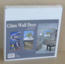 Glaswand- Dekoration 45x45cm Restposten