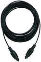 Lichtwellenleiter Toslink, 3m Stecker-Stecker, 2,2mm dm