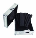 CD-Player Tragekoffer, silber, Typ 2