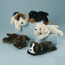 my best Friend Liegehunde, sortiert, 28 cm, Plüsch, 5 Stück