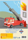 Laubsägevorlage Feuerwehrauto, 1Stück