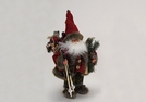 NIKOLAUS M.SKIER KUNSTST./TEXTIL 33CM