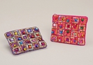 GELDBOERSE ORIENTAL TEXTIL SORT.13X10CM