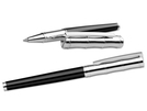 Rollerpen aus Metall in Geschenkbox,blauschreibende Mine.