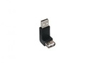 Winkeladapter USB A (St.) - A (Bu.) 90°