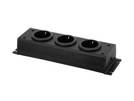 Steckdosenleiste PVC 3-fach