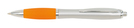 Kugelschreiber "Sway", orange/silber, 14 cm