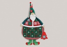 ADVENTSKALENDER NIKOLAUS TEXTIL 90CM