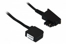 Telefonkabel TAE-F 4P (St.) - TAE-F 4P (Bu.) 3,0 m black