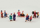 MINIATUR-WEIHNACHTSFIGUREN POLY SORT.CA.6CM